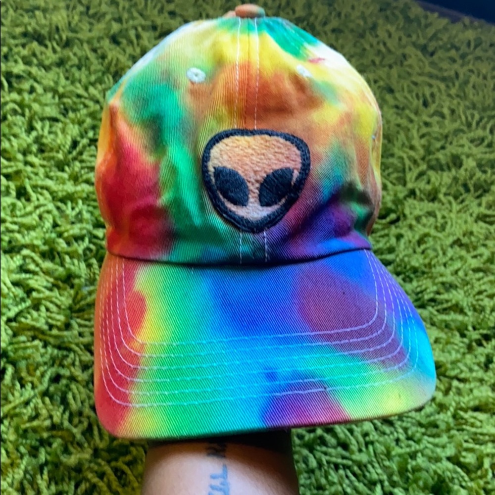 Custom Tie-Dyed Dad Cap